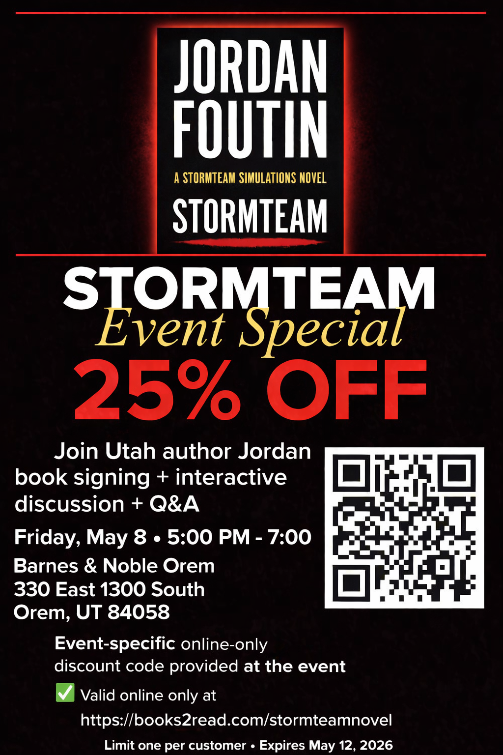 Barnes & Noble Orem Book Signing Event